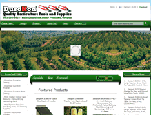 Tablet Screenshot of horticulturetools.com